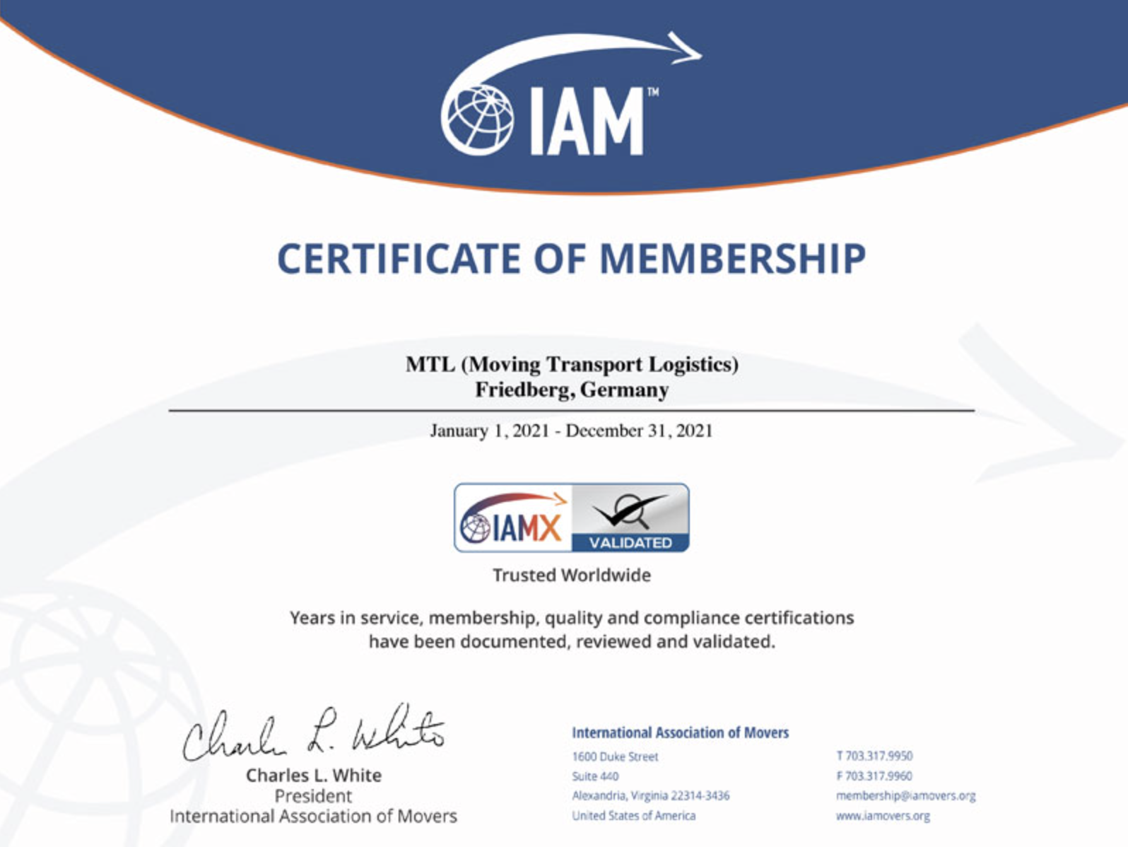 International Association of Movers